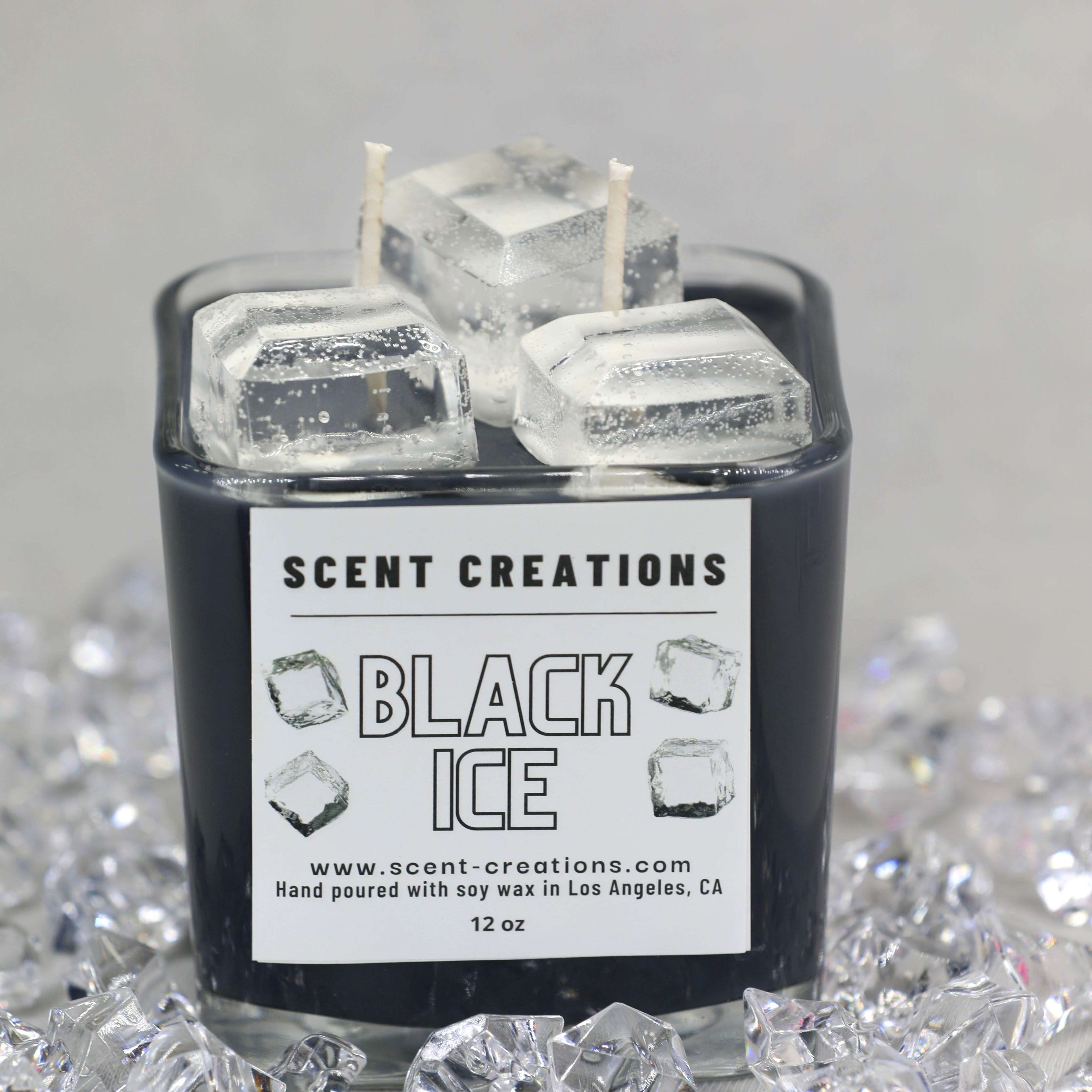 Black Ice Fragrance Oil - 4 oz - for Candle Making and Soap Making - Ky Candle Supply